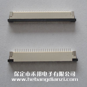 FPC座30P下 间距1.0