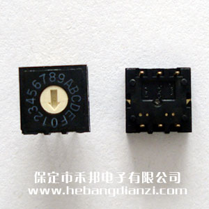 编码(mǎ)开关0-F 直插(chā)