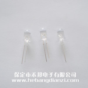 Φ5白(bái)发(fā)红光(guāng) 短脚