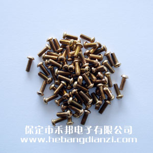 铜圆(yuán)头(tóu)螺钉(dìng)M3*8mm