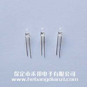 Φ3白发(fā)翠绿 超高亮 短脚